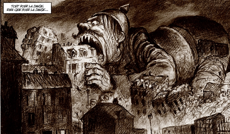 La Cavale du Docteur Destouches planche Futuropolis