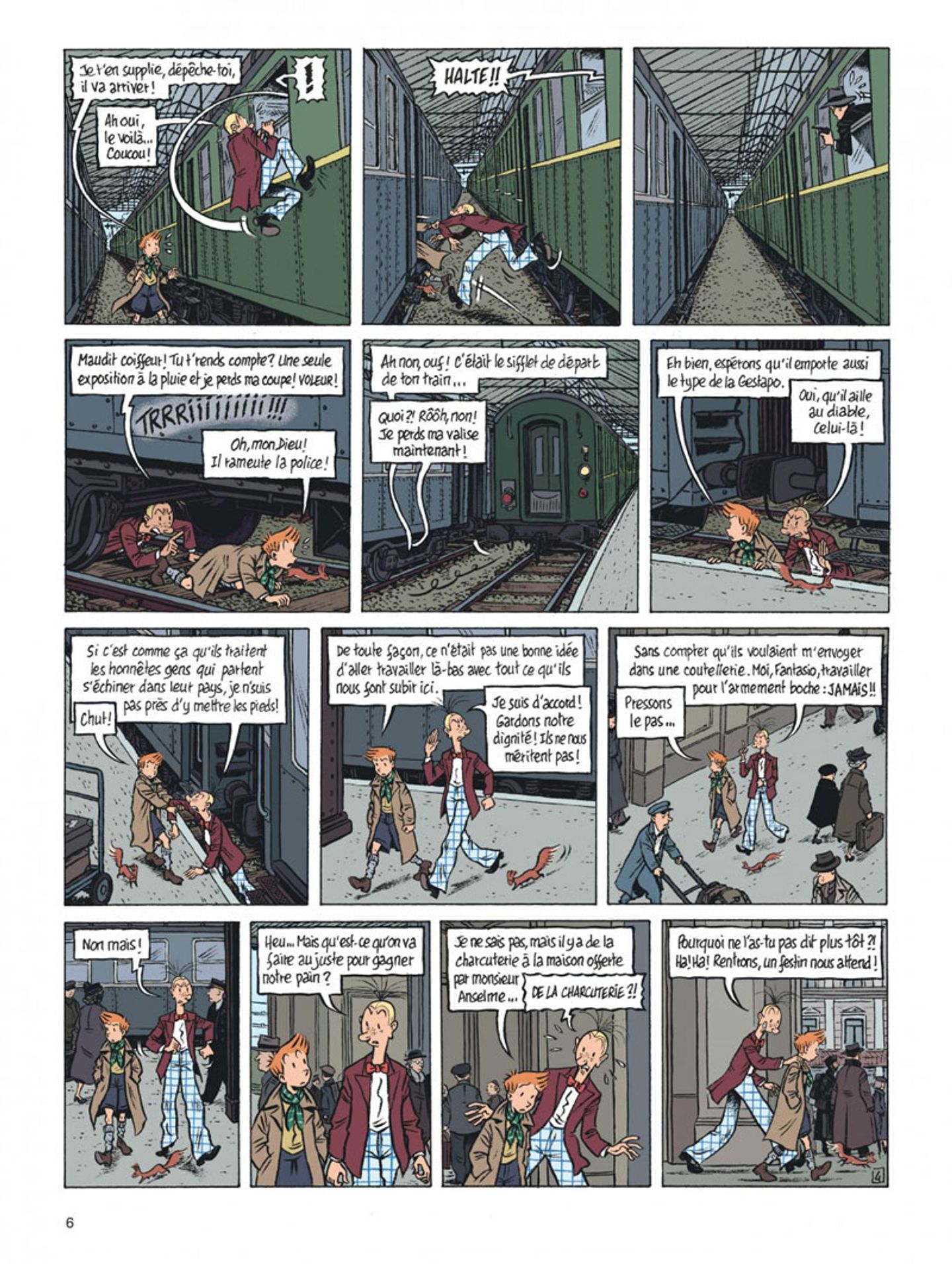 Spirou L'espoir Malgré Tout Tome 4 Sortie L'Espoir Malgré Tout, 2e partie : Spirou et l'Armée des Ombres