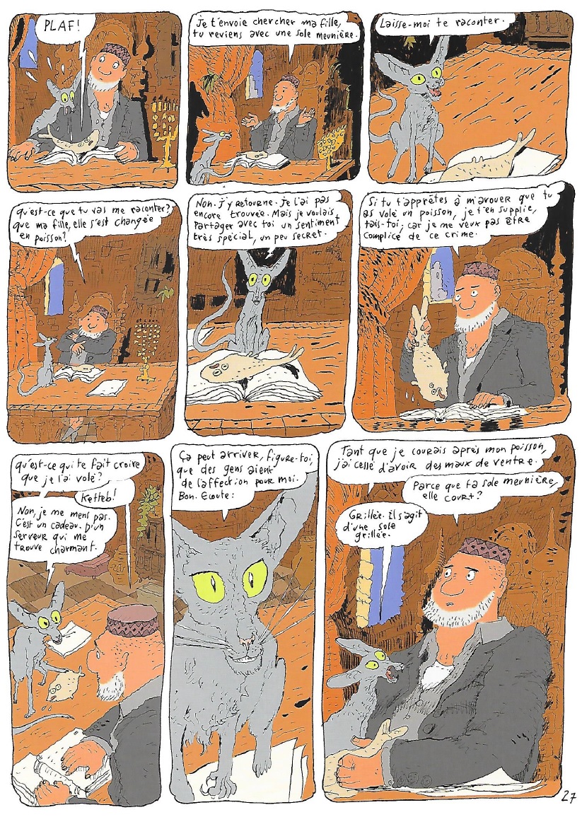 Auteur De La Bd Le Chat Du Rabbin Le Chat du Rabbin Tome 9, La Reine de Shabbat : l'intolérance et la