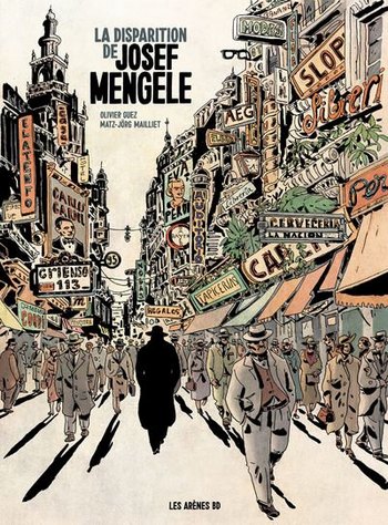 La disparition de Josef Mengele - couv