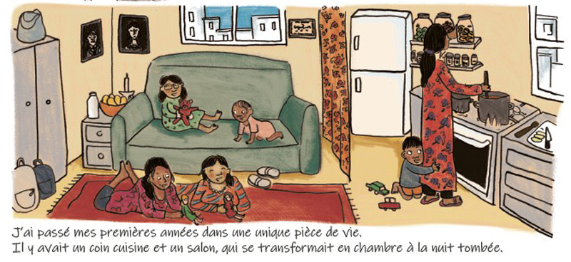 Hayat, d’Alep à Bruxelles – Anaële et Delphine Hermans, Manal Halil
