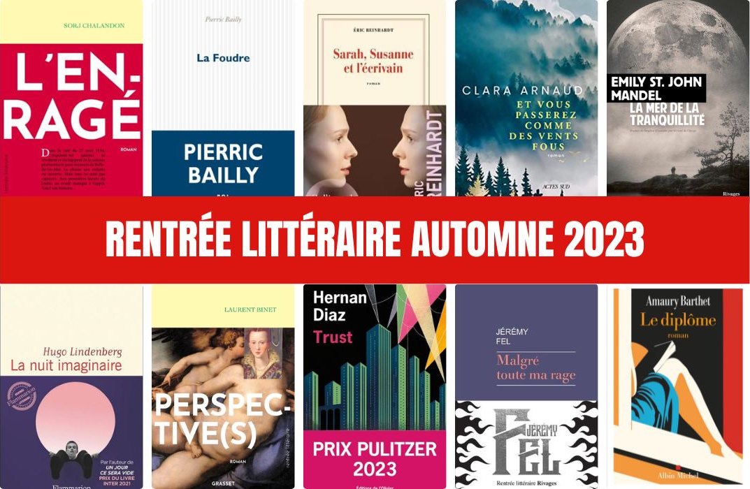 Avec 466 romans, la rentrée littéraire 2023 s'annonce comme la