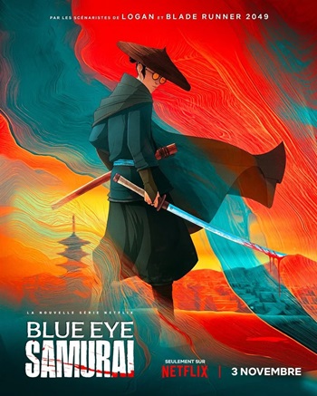 Blue Eye Samurai affiche