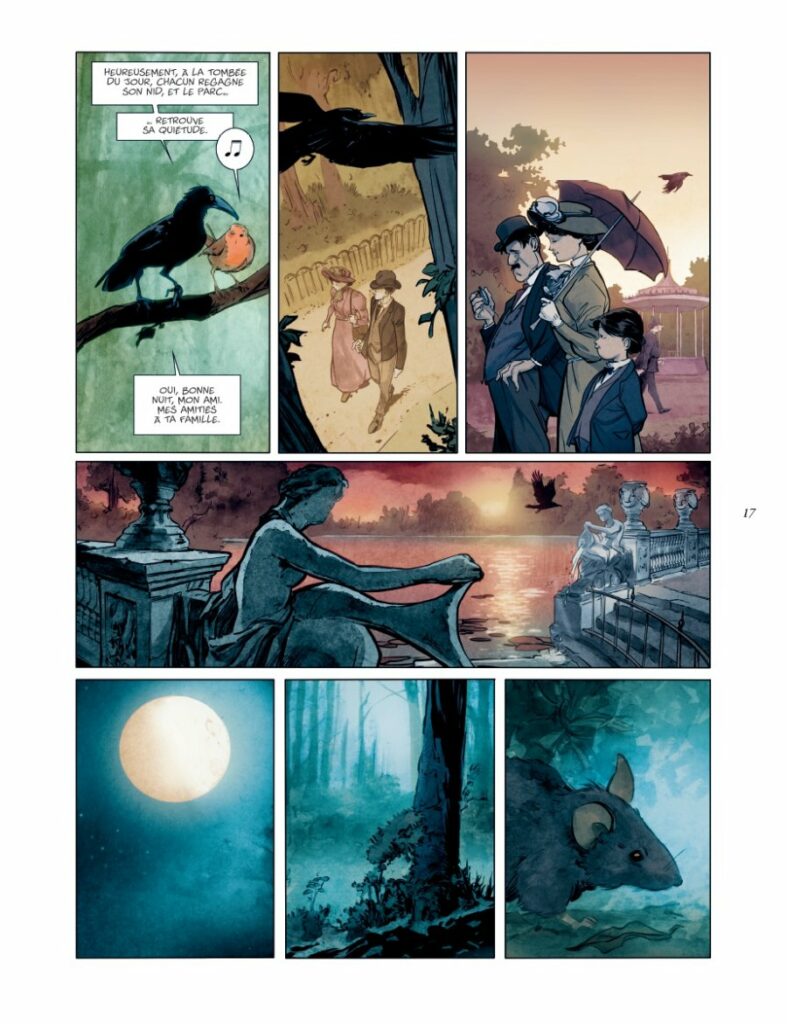 "Peter Pan de Kensington", de Jose Luis Munuera un jardin