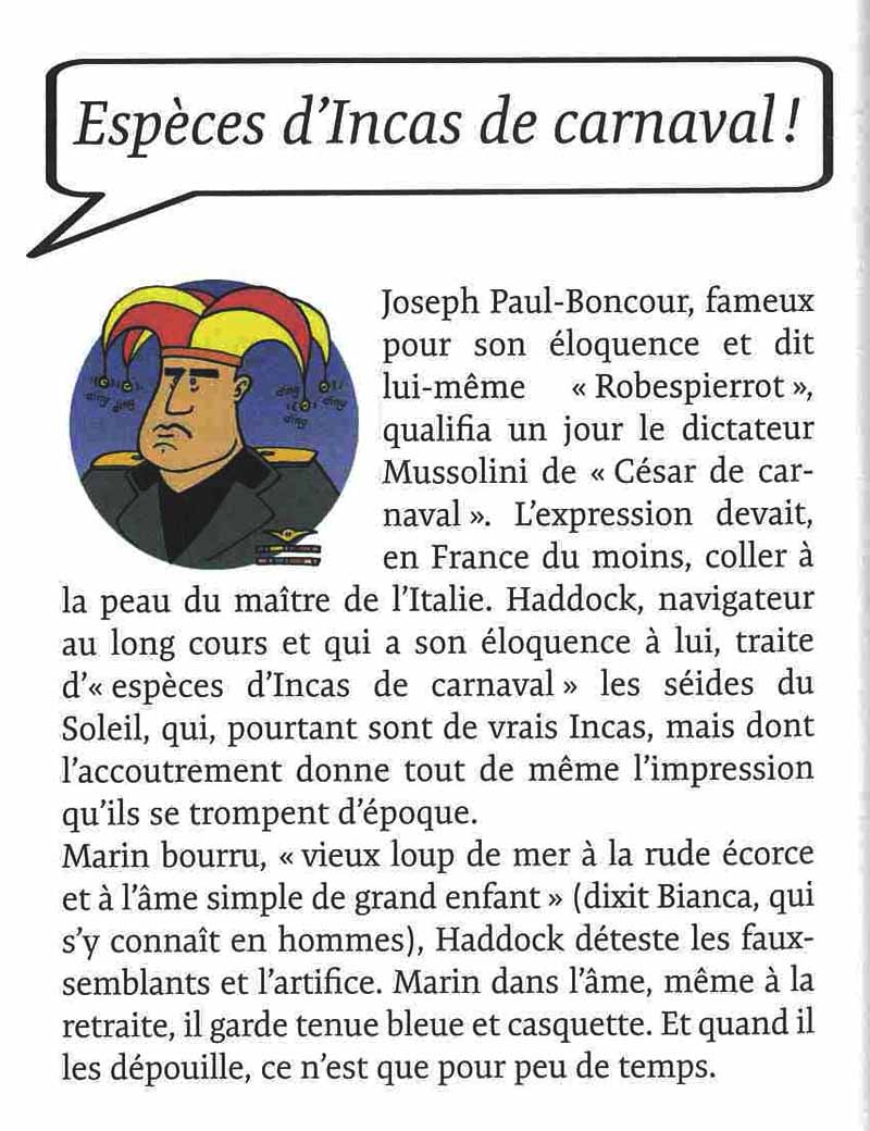 Haddock a dit… - Pierre Bénard