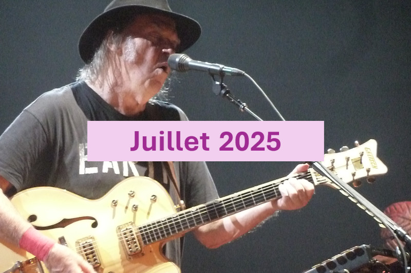 Agenda des Concerts Juillet 2025
