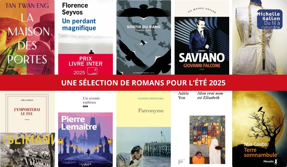 A selection of novels for your summer 2025
