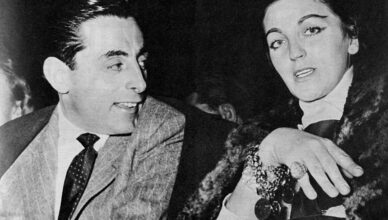 Fausto Coppi et Giulia Occhini 1958