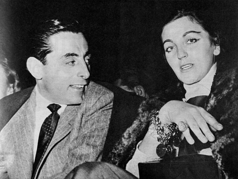 Fausto Coppi et Giulia Occhini 1958