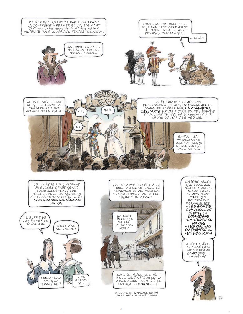 Une histoire de la Comédie-Française, tome 1 : C’est la faute à Voltaire - Michaël Le Galliet Virginie Augustin