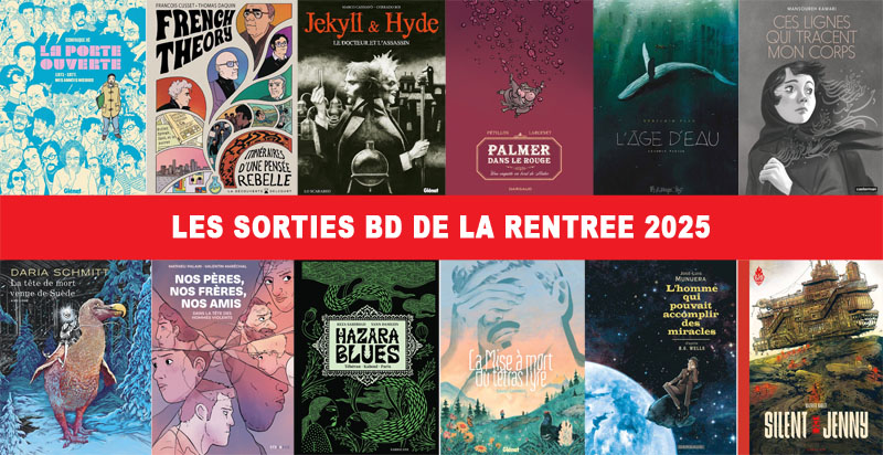 Sorties BD rentrée 2025