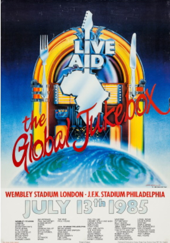 Affiche Live Aid 02