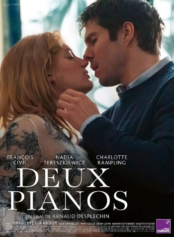 Deux pianos affiche