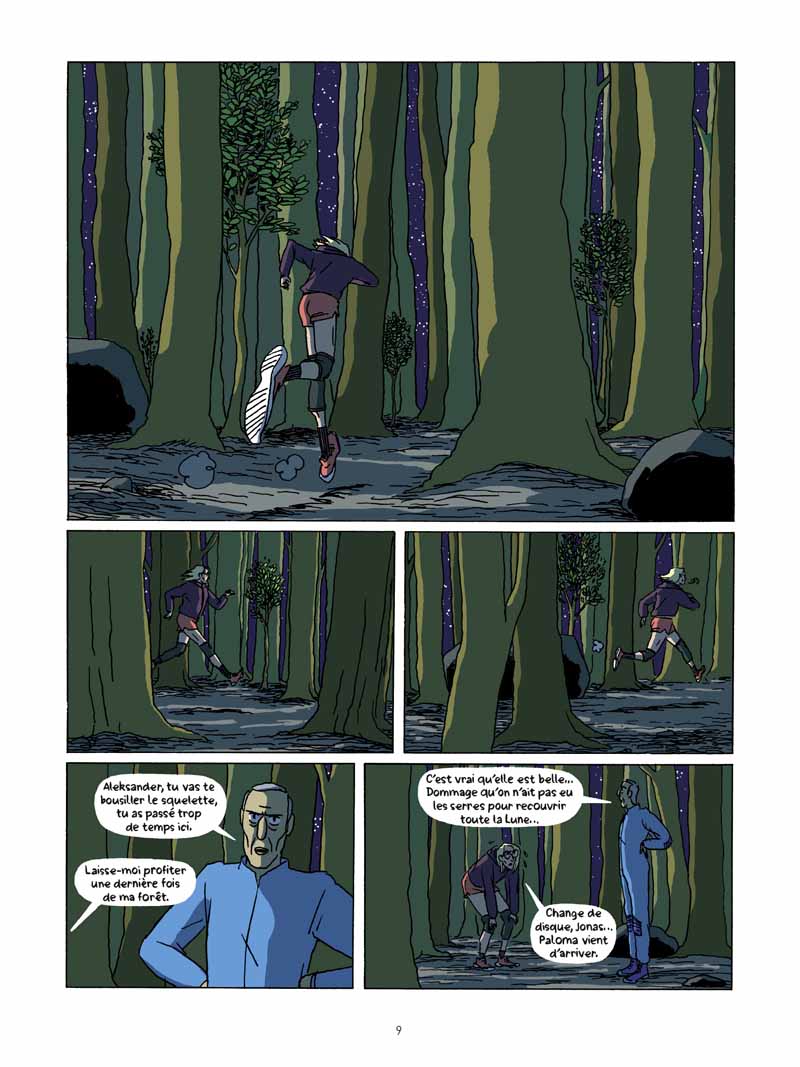 Avaler la lune, tome 2 : la forêt – Grégory Jarry, Lucie Castel et Robin Cousin