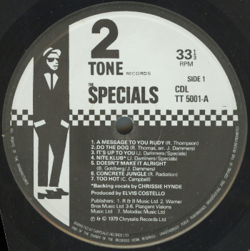 Specials side 1