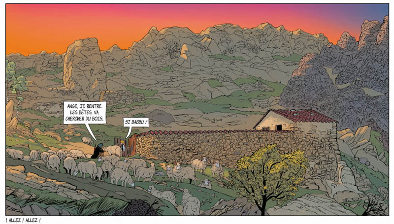 L'Ange corse, tome 1 : Exode - Loulou Dedola et Luca Ferrara