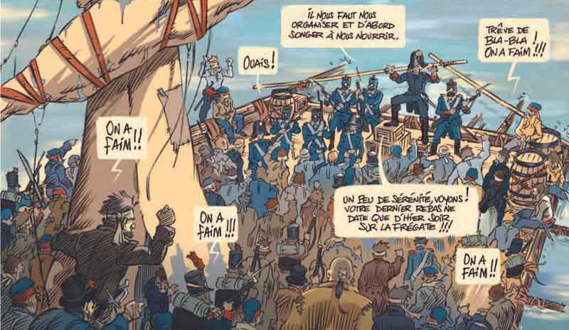 L’Oubliée du radeau de la Méduse – Thierry Soufflard et Gilles Cazaux