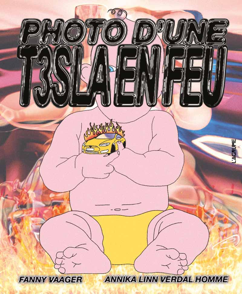 Photo d'une T3sla en feu - Fanny Vaager et Annika Linn Verdal Homme 