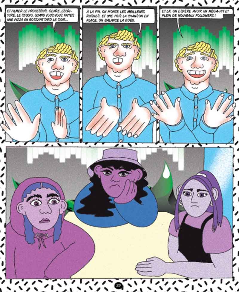 Photo d'une T3sla en feu - Fanny Vaager et Annika Linn Verdal Homme 