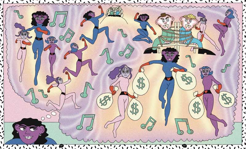 Photo d'une T3sla en feu - Fanny Vaager et Annika Linn Verdal Homme 