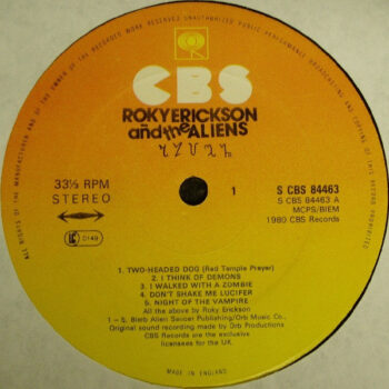 Roky Erickson Side 1