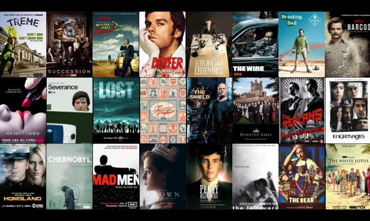 Top 25 séries XXIe siècle