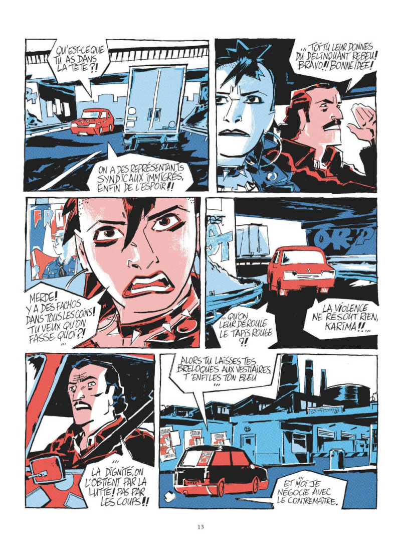 Bleu de chauffe extrait