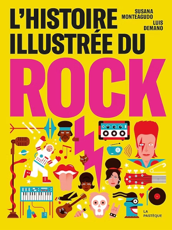 L histoire illustree du Rock couverture