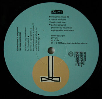 Welcome to the pleasuredome Side 3
