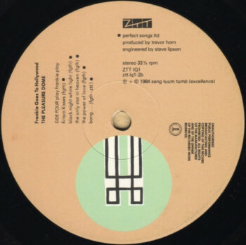 Welcome to the pleasuredome Side 4