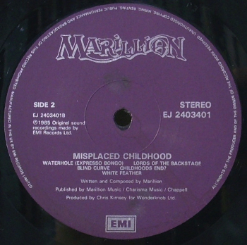 Misplaced Childhood Face 2