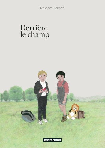Derrière le champ couverture