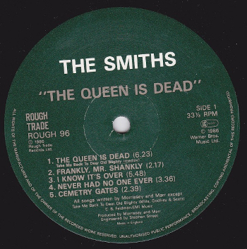 The Queen Is Dead Face 1