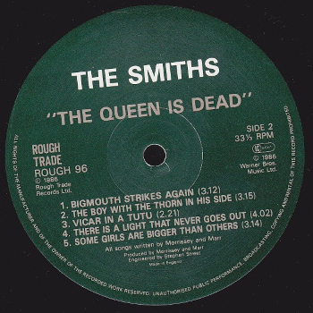 The Queen Is Dead Face 2