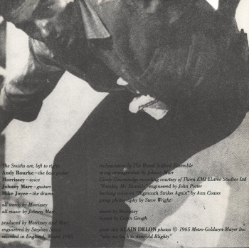 The Queen Is Dead Inner Sleeve