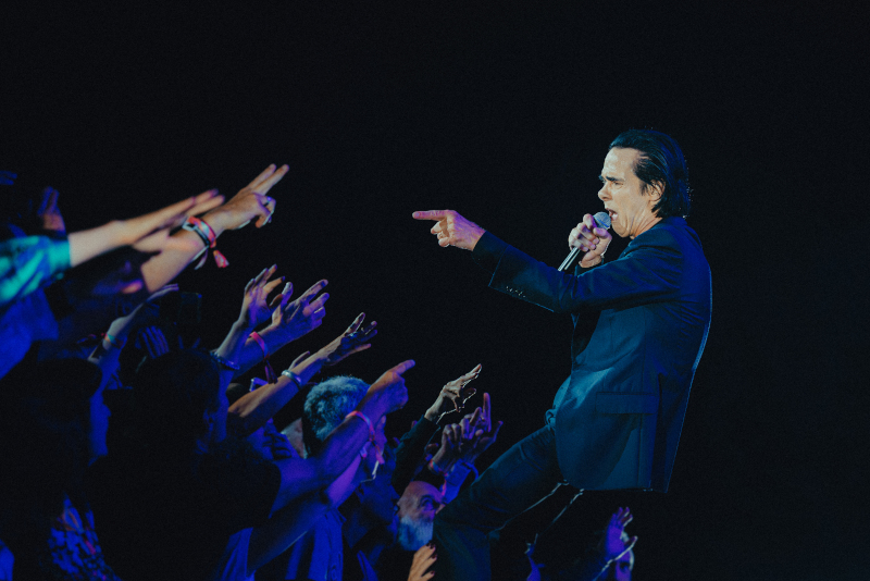 Nick Cave à Rock en Seine - © Photo : Emilie Bardalou
