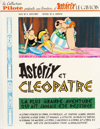 Astérix et Cléopâtre couverture