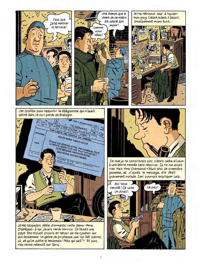 Nestor Burma dans l'île - François Ravard